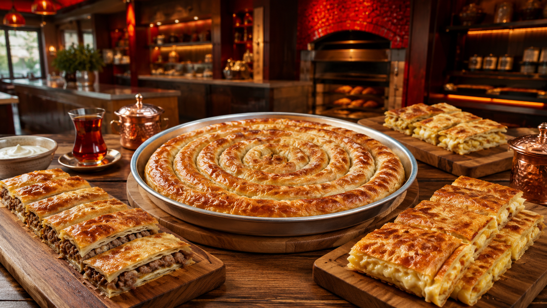 KobiQR Boşnak Börek Demo Sitesi - Ana sayfa görseli